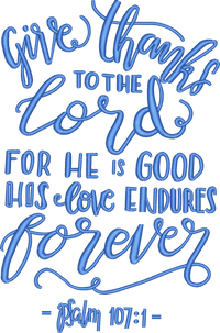 GIVE THX LORD
