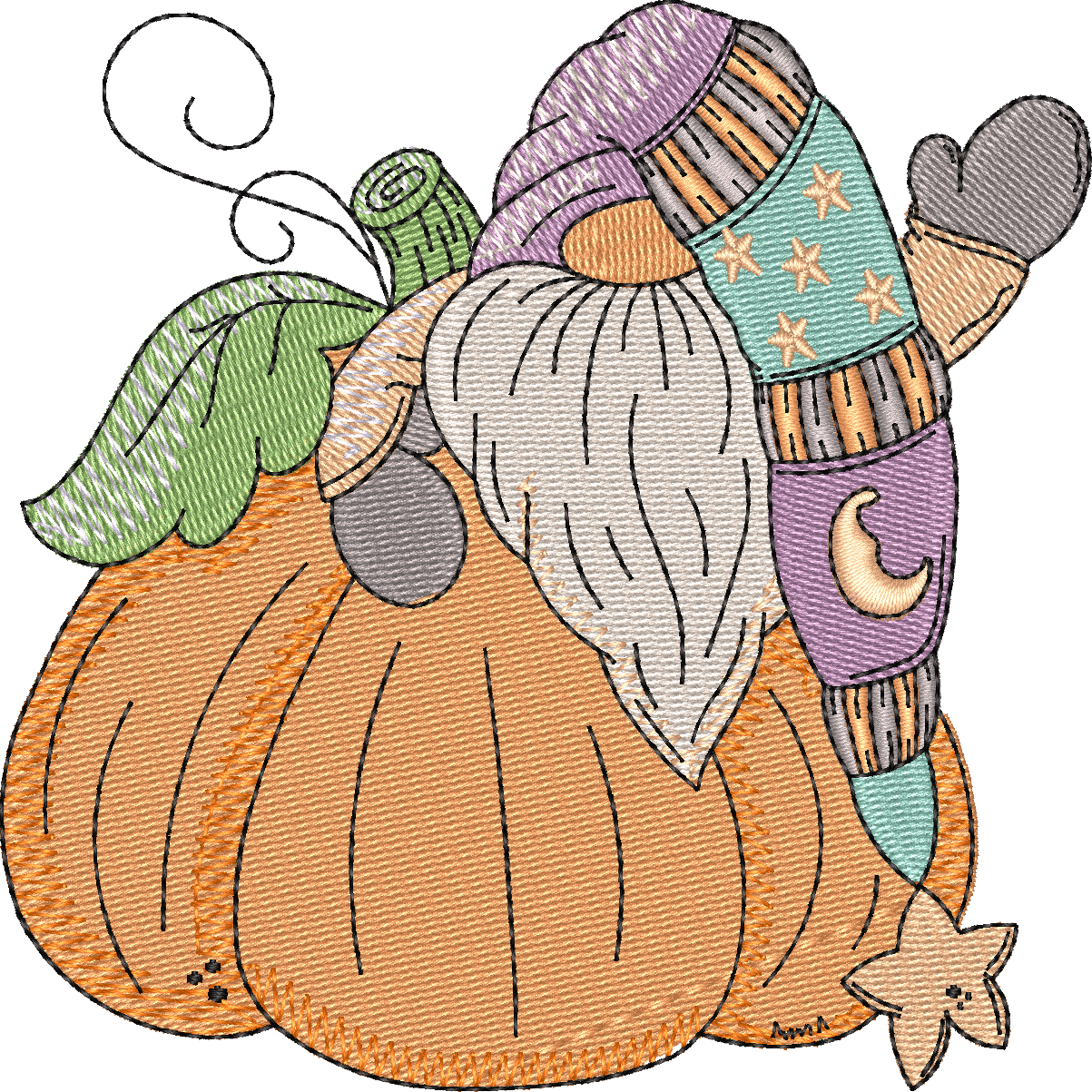 Gnome Pumpkin Wave
