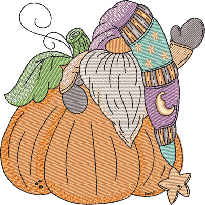 Gnome Pumpkin Wave