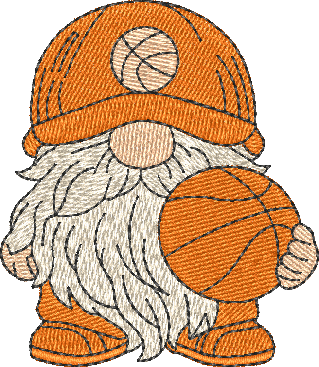 Gnome Sports Vintage Basketball