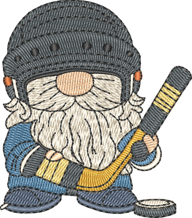 Gnome Sports Vintage Ice Hockey