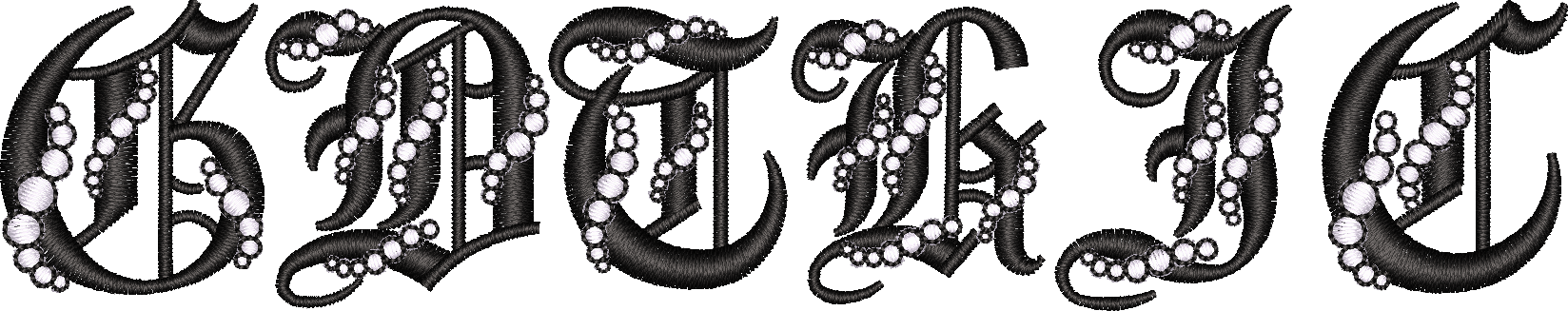 Gothic Fancy Font 1