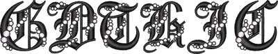 Gothic Fancy Font 1