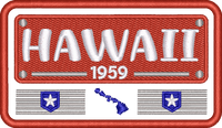 HI State Plate