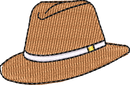 Hat 25 embroidery design