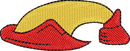 Hat 40 embroidery design