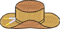 Hat 41 embroidery design