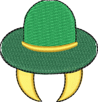Hat 44 embroidery design