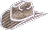 Hat 45 embroidery design