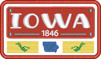 IA State Plate