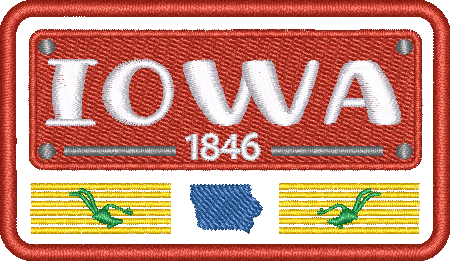 IA State Plate