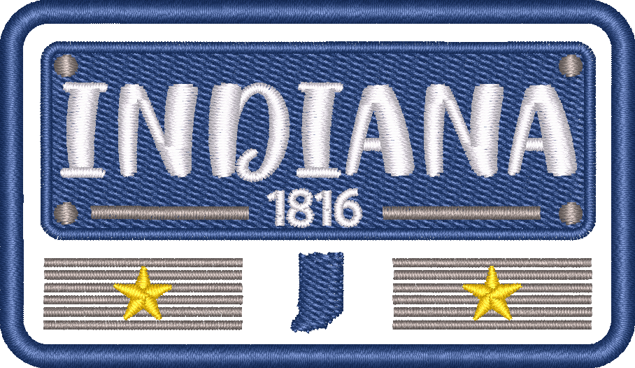 IN State Plate
