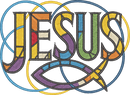 Jesus Fish Abstract