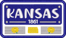 Kansas State License Plate