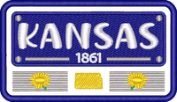 Kansas State License Plate