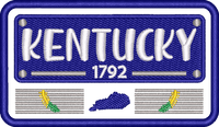 Kentucky State License Plate
