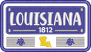 LA State Plate