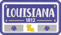 LA State Plate