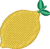 Lemon2 embroidery design preview