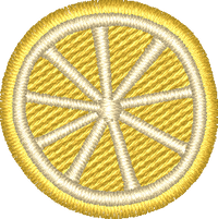 Lemons4 embroidery design preview