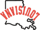 Louisiana State Upside Down — embroidery design preview
