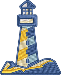 Lighthouse Coastal Scene