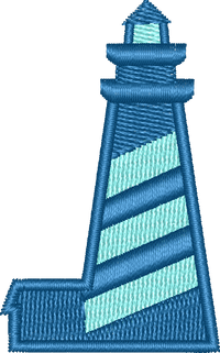 Lighthouse Blue Tower