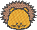 Cute Lion Head Cartoon