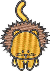 Cute Lion Cartoon