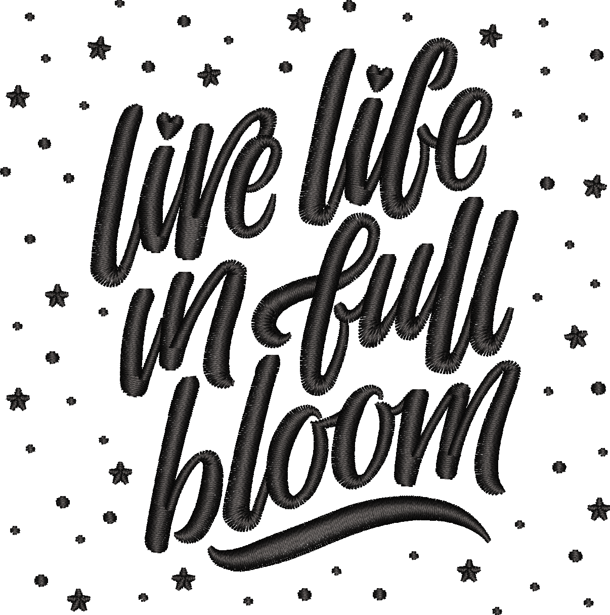 Live In Full Blooms