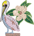 Louisiana Pelican Magnolia