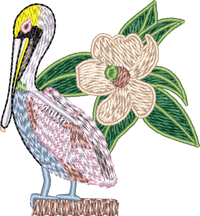 Louisiana Pelican Magnolia