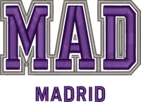 MAD Puff Cap — embroidery design preview