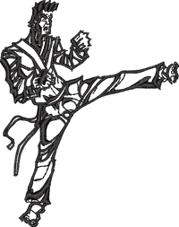 March 2007 Karate (1 Color)