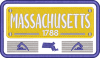 MA State Plate