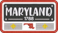 MD State Plate