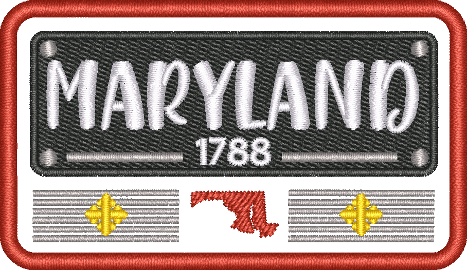 MD State Plate