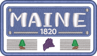 ME State Plate