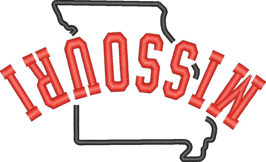 Missouri State Upside Down