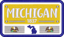 Michigan State Plate