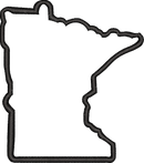 Minnesota State Outline
