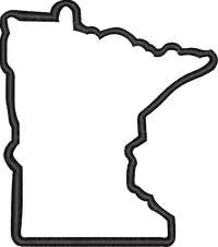 Minnesota State Outline
