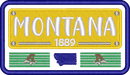 Montana State Plate