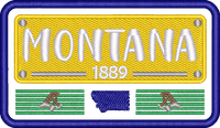 Montana State Plate