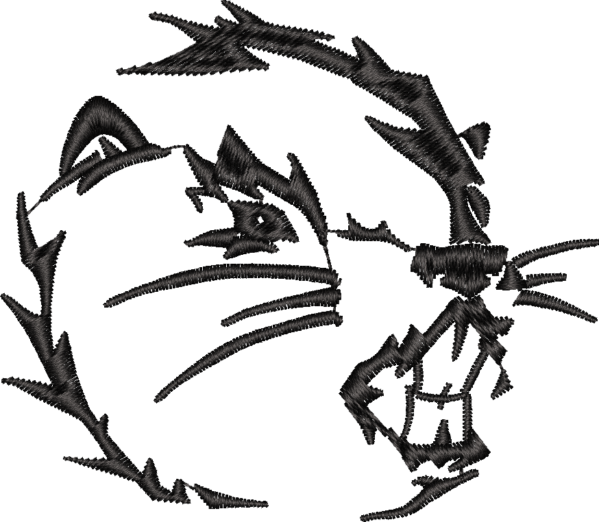 Panda Outline