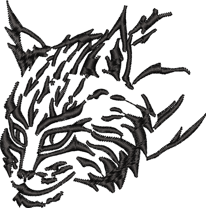 Running Wolf Outline