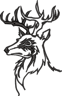 Deer Buck Outline