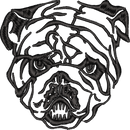 Bulldog Outline