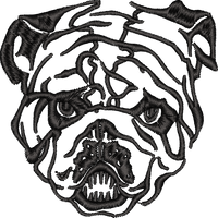 Bulldog Outline