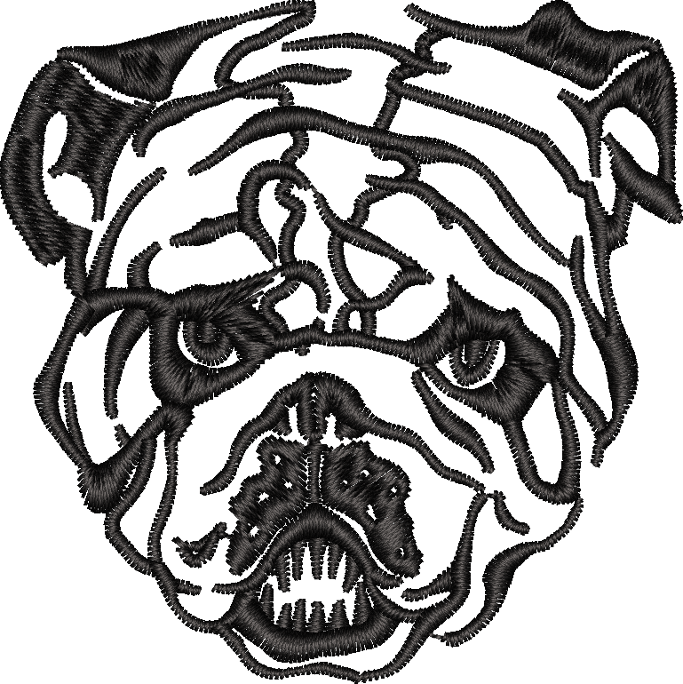 Bulldog Outline